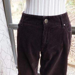 🌟B.R. chocolate corduroy pants, 12